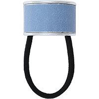 Capelli New York Blue Faux Leather Cuff Ponyholder