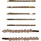 Jessica Simpson Gold And Pink Bobby Pins