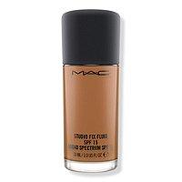 Mac Studio Fix Fluid Spf 15 Foundation - Nc45.5 (tanned Bronze With Neutral Undertone For Dark Skin (neutral-cool))
