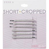 Riviera Hairology Textured Silver Bobbies