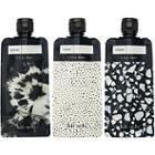 Kitsch Black Travel Flat Pounch Set