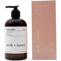 Milk + Honey Blood Orange, Ginger, Lemongrass Hand Soap No.35