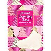 Sweet & Shimmer Sparkling Rose Moisturizing Foot Mask