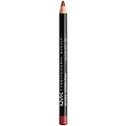 Nyx Professional Makeup Slim Lip Pencil - Auburn