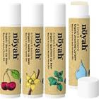 Noyah Organic & Natural Lip Balm 4 Flavor Combo Pack