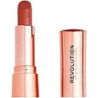 Makeup Revolution Satin Kiss Lipstick - Heart Race (peach Nude)
