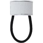 Capelli New York White Faux Leather Cuff Ponyholder