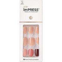 Kiss Before Sunset Impress Press-on Manicure
