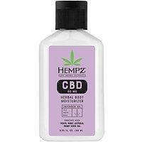 Hempz Travel Size Lavender Oil 80mg Cbd Herbal Body Moisturizer