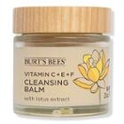 Burt's Bees Vitamin C + E + F Cleansing Balm With Lotus Extract