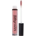 Nyx Professional Makeup Lip Lingerie Nude Lip Gloss - Honeymoon (mauve Pink)