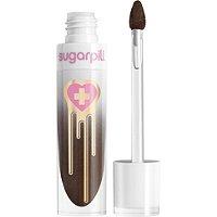 Sugarpill Liquid Lip Color - No Thx! (chocolate Brown W/ Multicolor Sparkles)