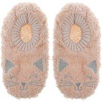 Capelli New York Faux Fur Cat Pull On Slipper