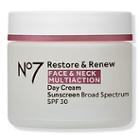 No7 Restore & Renew Face & Neck Multi Action Day Cream With Spf 30