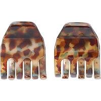 Scunci Tortoise Jaw Clip Duo