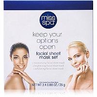 Miss Spa Keep Your Options Open Facial Sheet Mask Set