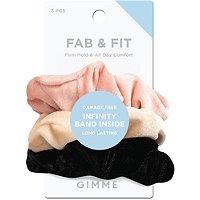 Gimme Beauty Fab & Fit Velvet Scrunchies