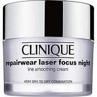 Clinique Repairwear Laser Focus Night Line Smoothing Cream Very Dry To Dry Combination
