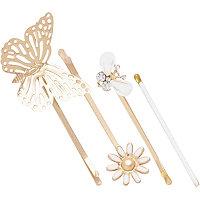 Scunci Butterfly Bobby Pins