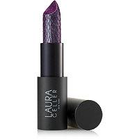 Laura Geller Iconic Baked Sculpting Metallic Lipstick - Broadway Glitz (deep Purple W/ Blue Sparkle)