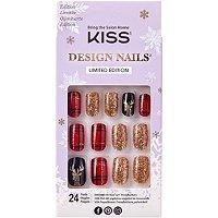 Kiss Christmas Miracle Design Holiday Nails