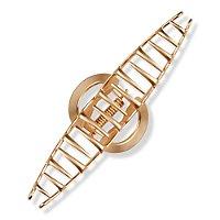 Scunci The Basik Edition Knot Gold Metal Jaw Clip
