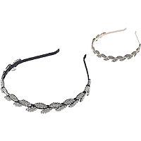 Elle Jeweled Leaf Headband