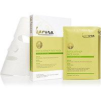 Karuna Exfoliating + Face Sheet Mask