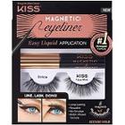 Kiss Magnetic Eyeliner & Faux Mink Entice Lash Kit