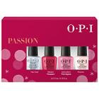 Opi Passion Nail Lacquer Mini 4-pack