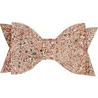 Riviera Glitter Bow Clip