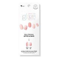 Dashing Diva Coral Marble Glaze Semi-cured Gel Art
