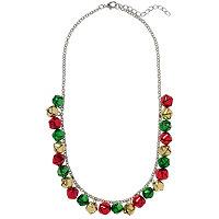 Riviera Jingle Bell Cluster Necklace