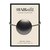 The Hair Edit Gunmetal Royal Disk Hair Tie