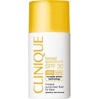 Clinique Broad Spectrum Spf 30 Mineral Sunscreen Fluid For Face