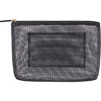 Tartan + Twine Basics Mesh Boat Clutch