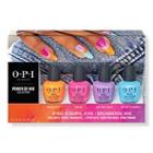 Opi Power Of Hue Collection Mini Nail Lacquer 4 Pack