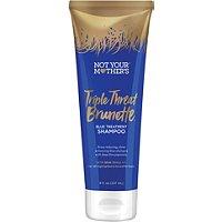 Not Your Mother's Triple Threat Brunette Blue Treatment Shampoo