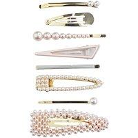 Riviera Pearl Mixed Clip Set