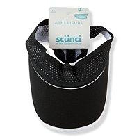 Scunci Work + Play Black Stretch Visor