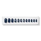 Static Nails Say It In French Round Reusable Pop-on Manicure