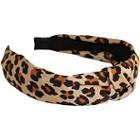 Jessica Simpson Leopard Topknot Headband