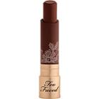 Too Faced Natural Nudes Intense Color Coconut Butter Lipstick - Indecent Proposal (rich Chocolate Brown)
