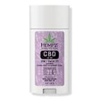 Hempz Don't Sweat It! Lavender Cbd 90mg Herbal Body Deodorant Stick