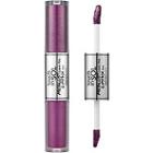 Touch In Sol Metallist Liquid Foil Lipstick Duo - Alice (burgundy Purple)