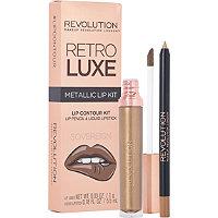 Makeup Revolution Retro Luxe Metallic Lip Kit - Kit-sovereign - Only At Ulta