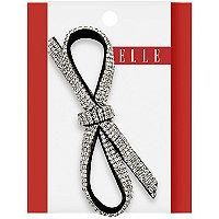 Elle Stone Bow Barrette