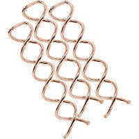Kitsch Rose Gold Bun Twists 3 Count