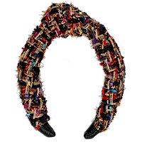 Scunci Patterned Knotted Headband