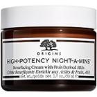 Origins High-potency Night-a-mins Resurfacing Cream With Fruit-derived Ahas